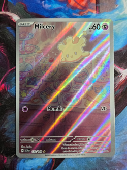 Pokemon TCG Milcery 152/142 Illustration Rare Stellar Crown NM EN - Image 1