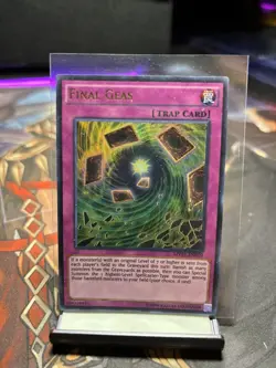 Yu-Gi-Oh! Final Geas Unlimited MVP1-EN029 Ultra Rare NM x1 - Image 1