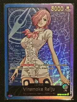 SP Gold Leader Vinsmoke Reiju SP [OP06-042] NM From EB02 English One Piece TCG - Image 1