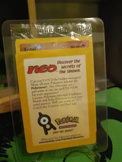 Entei #34 Reverse Cosmos Holofoil Black Star Promo Pokemon Card Factory Sealed - Image 1