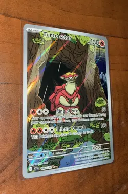 Turtonator 146/142 Illustration Rare | SV07: Stellar Crown NM | Pokemon TCG - Image 1