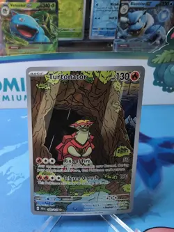 Turtonator - 146/142 - Pokemon Stellar Crown Illustration Rare NM - Image 1