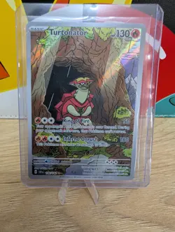 Turtonator (146/142) Card Stellar Crown - Illustration Rare - Pokemon TCG, NM - Image 1