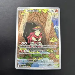 Pokemon TCG Turtonator 146/142 Illustration Rare Stellar Crown NM/M - Image 1