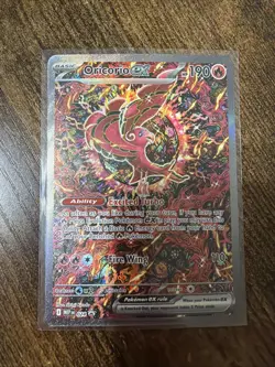 MINT 2025 Pokemon TCG Oricorio Ex 024 Promo Card Ultra Rare Near Mint - Image 1