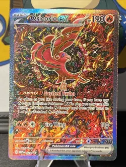 Pokemon TCG Oricorio ex 024 Me: Mega Evolution Black Star Promo Holo - Image 1