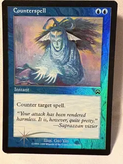 MTG Counterspell Mercadian Masques #69 Foil 1999 excellent - Image 1