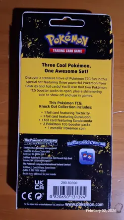 Pokemon TCG Knock Out Collection-Set Of 2 Boxes Featuring Boltund And Toxtricity - Image 5
