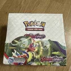 Pokemon Scarlet and Violet Base Set Booster Box - Sealed 36 Pack - Image 1