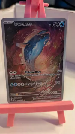 207 Dondozo Scarlet & Violet Base Illustration Rare Pokemon - Image 1