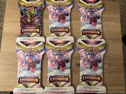 6 x Pokemon TCG Lost Origin Sleeved Booster Packs - Sword & Shield Sealed - Image 1