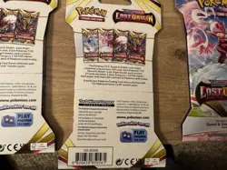 6 x Pokemon TCG Lost Origin Sleeved Booster Packs - Sword & Shield Sealed - Image 2