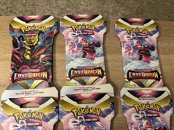 6 x Pokemon TCG Lost Origin Sleeved Booster Packs - Sword & Shield Sealed - Image 3