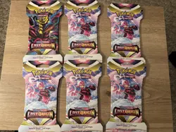 6 x Pokemon TCG Lost Origin Sleeved Booster Packs - Sword & Shield Sealed - Image 5