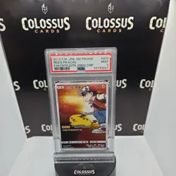2018 SM Promo - POKEMON CENTER - 20th Annv.Cmp Red's Pikachu - PSA 9 - UK SELLER - Image 1
