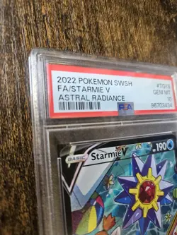 Pokemon TCG Starmie v Astral Radiance Holo Ultra Rare Full Art TG13/TG30 PSA 10 - Image 2