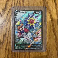 Pokemon Starmie V Ultra Rare Full Art Holo Astral Radiance TG13/TG30 - Image 1