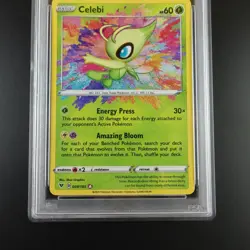 PSA 10 Celebi 009/185 Pokemon Vivid Voltage Amazing Rare Holo Graded Card - Image 3