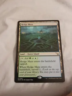MTG Magic: The Gathering Murders at Karlov Manor Rare Card 0262-Hedge Maze - Image 3