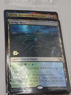 MTG: PreRelease Promo: Ravnica: Murders at Karlov Manor: Hedge Maze: FOIL - Image 2