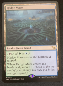 Hedge Maze [Murders at Karlov Manor] Near Mint MTG - Image 1