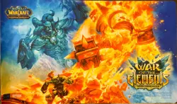 World of Warcraft TCG War Of The Elements Worldbreaker 2011 Playmat - Image 1