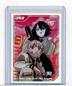 River City Girls Fans Limited Run Games Silver Trading Card #368 New No Creases - Image 3