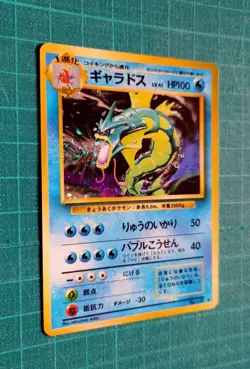 Pokemon Card Gyarados No.130 HP100 Old Back Holo Rare Japanese - Image 3