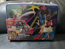 2025 Pokemon TCG Collector Treasure Chest Lunch Box Tin Q4 New - Sealed - Image 1