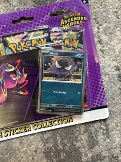 Pokemon TCG Mega Evolution Ascended Heroes | Tech Sticker ‘Gaastly’ | Sealed ✅ - Image 2