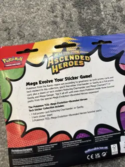 Pokemon TCG Mega Evolution Ascended Heroes | Tech Sticker ‘Gaastly’ | Sealed ✅ - Image 3