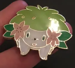 Shaymin Mythical 20th Anniversary Pokemon Pin Badge Metal Enamel 2016 Generation - Image 3