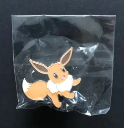 Eevee Pin Badge Pokemon Metal 2021 Evolving Skies Centre ETB Elite Trainer NEW - Image 1