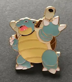 Blastoise Pokemon Pin Badge Metal Enamel 2019 From Sun & Moon GX Box - Image 1