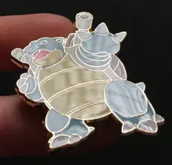 Blastoise Pokemon Pin Badge Metal Enamel 2019 From Sun & Moon GX Box - Image 5