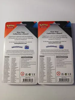 (2) Pokemon Evolving Skies & Chilling Reign 2 pack Blister with Pin NEW & SEALED - Image 2