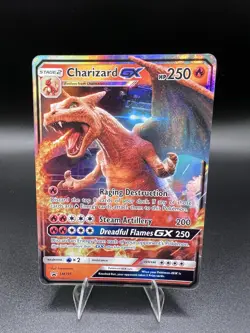 Pokemon TCG Charizard GX SM195 Black Star Promo Detective Pikachu NM/M - Image 1