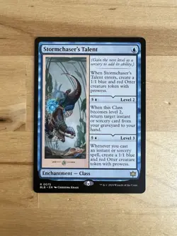 Stormchaser's Talent Regular Rare Bloomburrow Set #75 MTG NM - Image 1