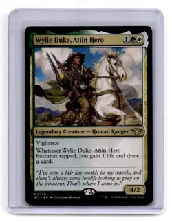 Outlaws of Thunder Junction #239 Wylie Duke, Atiin Hero - Image 1