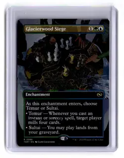 Tarkir: Dragonstorm #386 Glacierwood Siege (Borderless) - Image 1