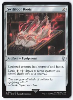 Swiftfoot Boots U Commander: FINAL FANTASY 361 NM - Image 1