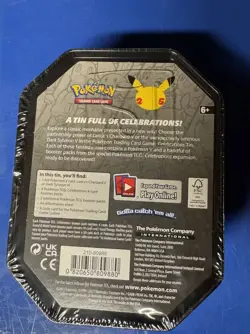 Pokemon TCG 25th Anniversary Celebrations Tin Lance's Charizard V - SEALED 820650809880 - Image 2