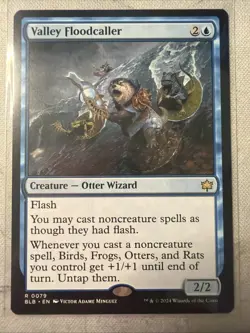 Valley Floodcaller (REGULAR) x1 - MTG Bloomburrow BLB #79 - Image 1