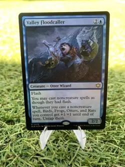 MTG Valley Floodcaller (BLB) Bloomburrow Regular Rare 79 - Image 1