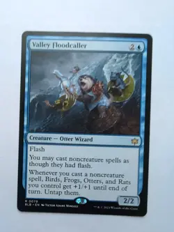 MTG Valley Floodcaller (BLB) Bloomburrow Regular Rare 79 - Image 1
