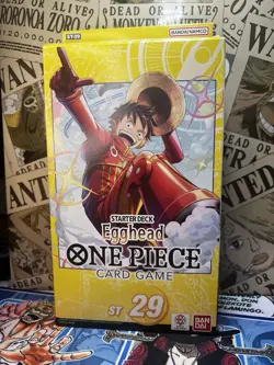 One Piece Egghead Starter Deck [ST29] DECK BLOCK ONLY TCG English - Image 1
