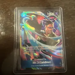 Mr.3 Galdino - PRB02-009 Alt Art Premium Booster -The Best- Vol 2 ENGLISH NM+ - Image 1