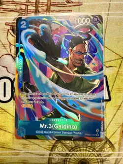 One Piece TCG - Mr.3 (Galdino) - PRB02-009 (Alternate Art) The Best Vol.2 - Image 1