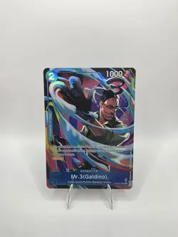 Mr.3 Galdino - PRB02-009 Alt Art Premium Booster -The Best- Vol 2 ENGLISH NM+ - Image 1