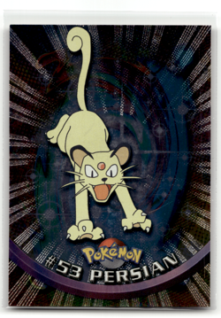 Pokemon Persian 1999 TV Animation Edition Topps #53 Foil - Image 1
